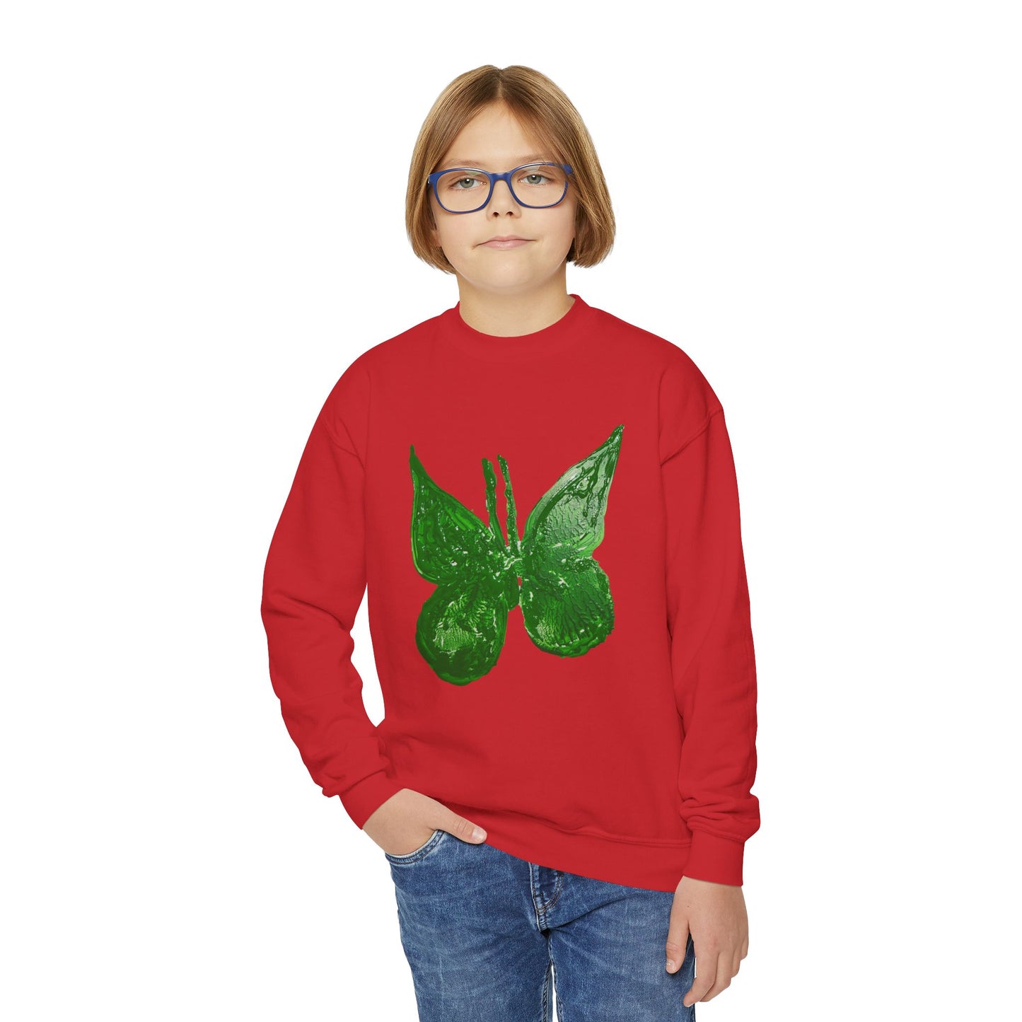 YOUTH BUTTERFLY 'BE TRANSFORMED' INSPIRATIONAL SHIRT
