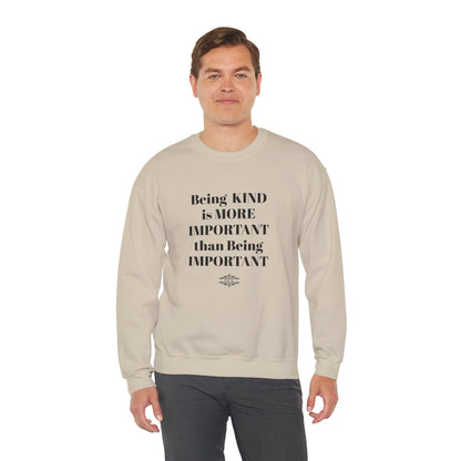BE KIND CREWNECK SWEATSHIRT