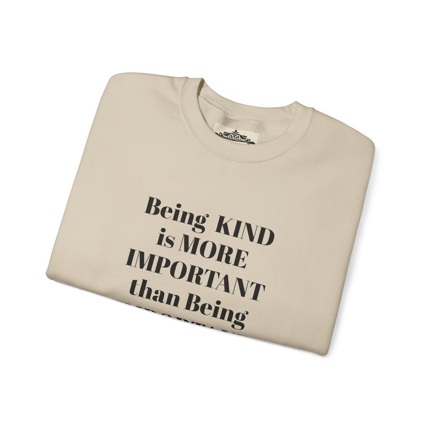 BE KIND CREWNECK SWEATSHIRT