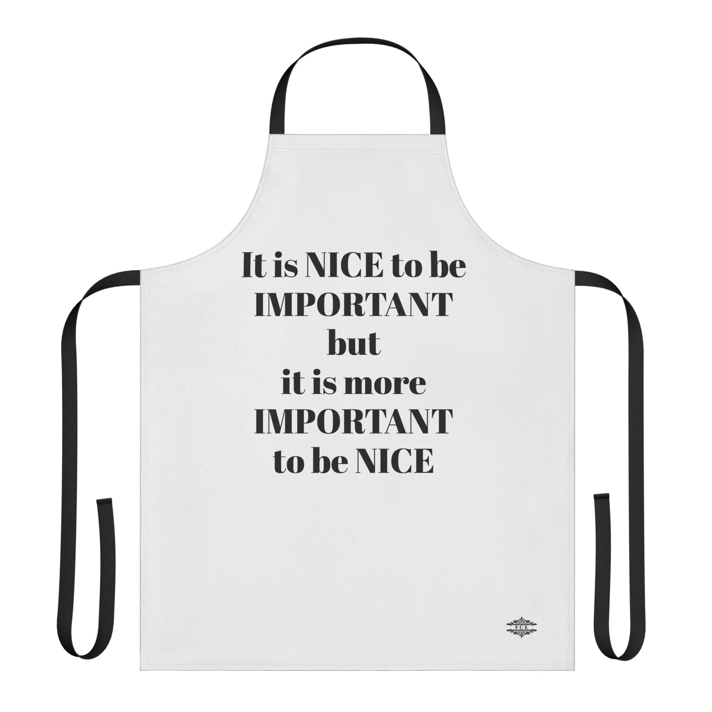 BE NICE APRON