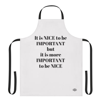 BE NICE APRON