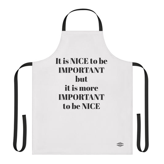 BE NICE APRON