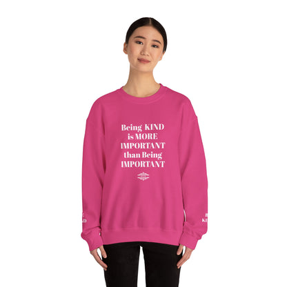 BE KIND CREWNECK SWEATSHIRT