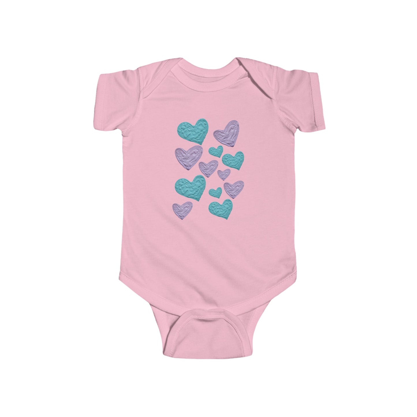 ADORABLE HEARTS INFANT BODYSUIT