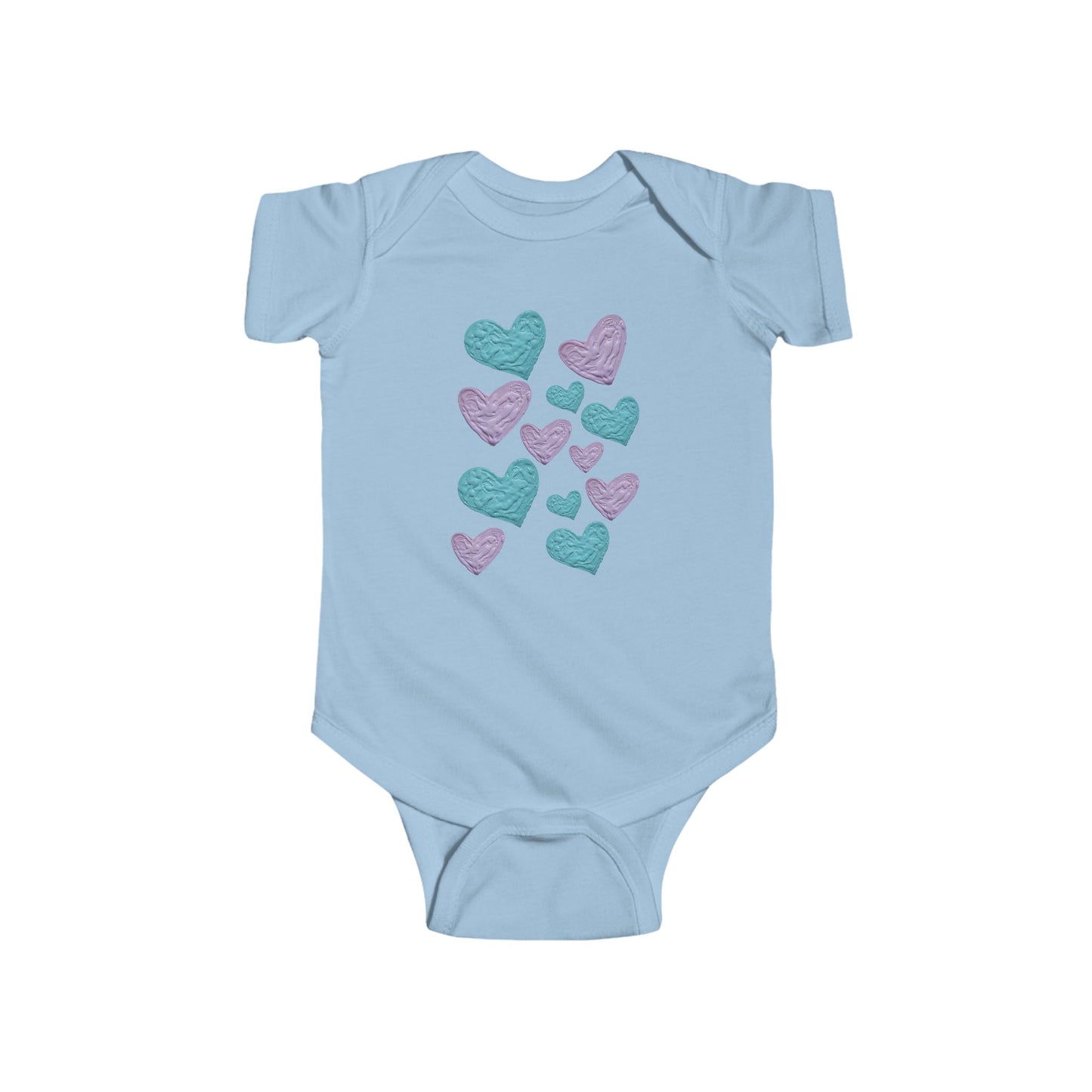 ADORABLE HEARTS INFANT BODYSUIT