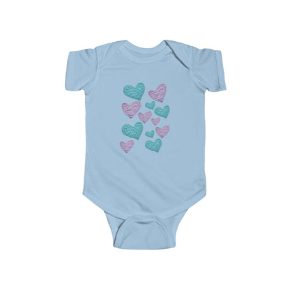 ADORABLE HEARTS INFANT BODYSUIT