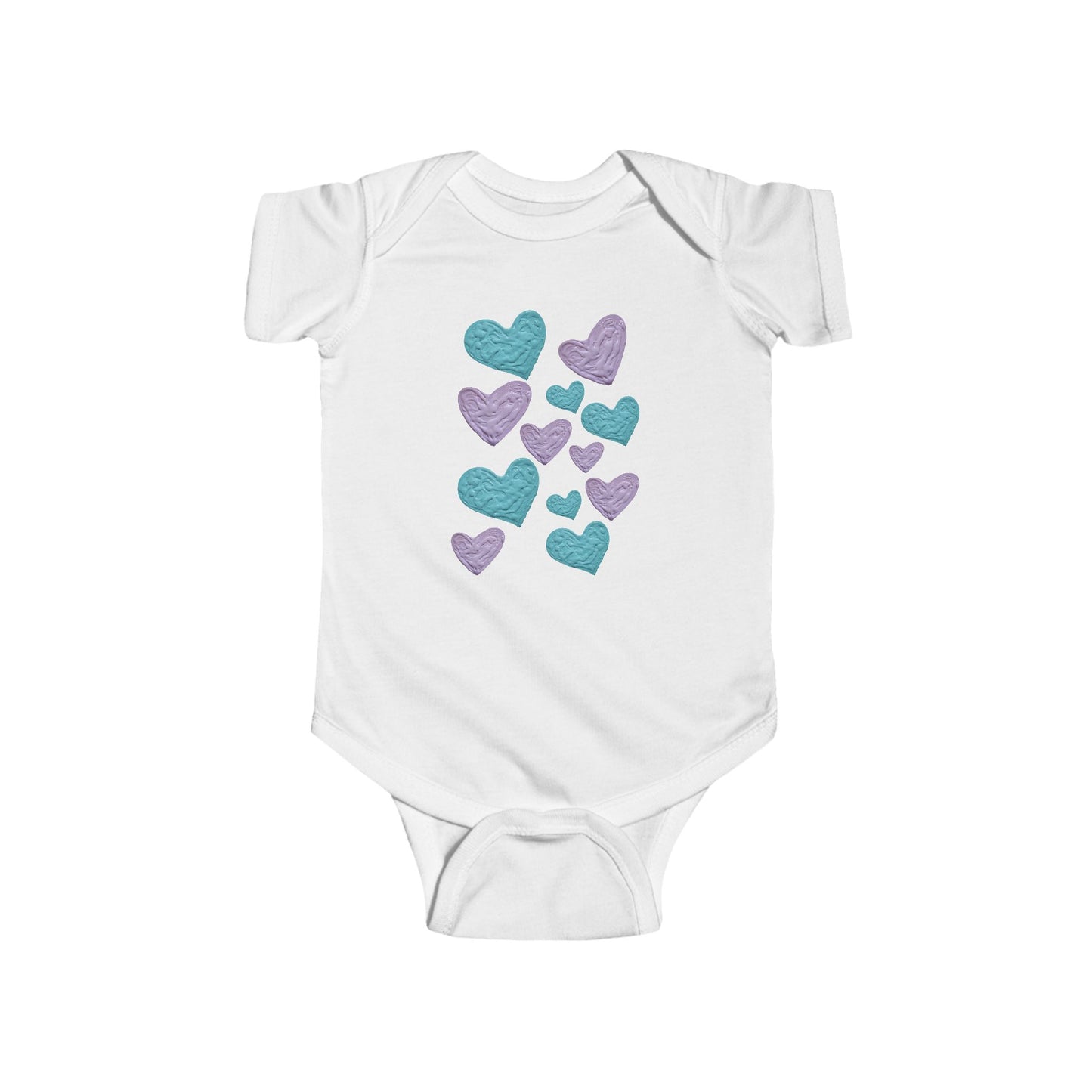 ADORABLE HEARTS INFANT BODYSUIT