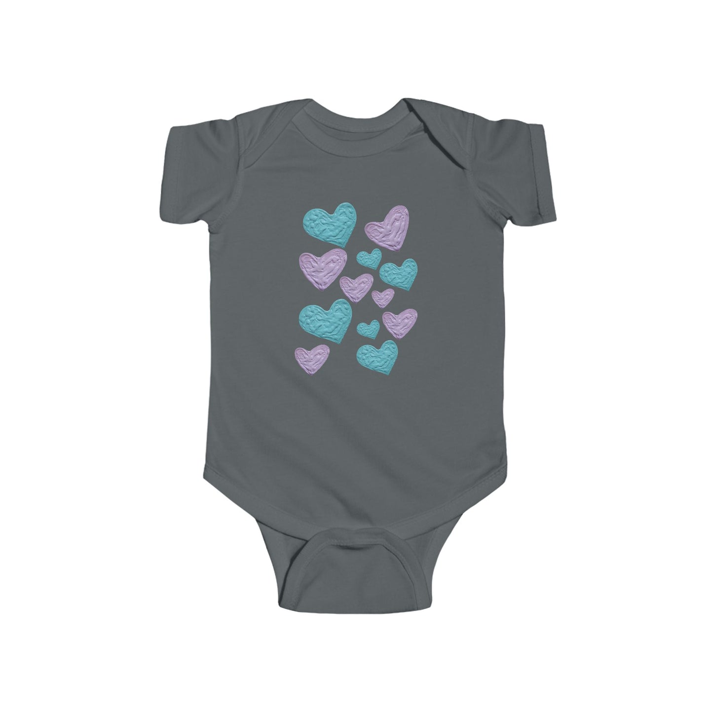 ADORABLE HEARTS INFANT BODYSUIT
