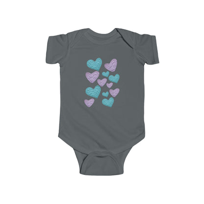 ADORABLE HEARTS INFANT BODYSUIT