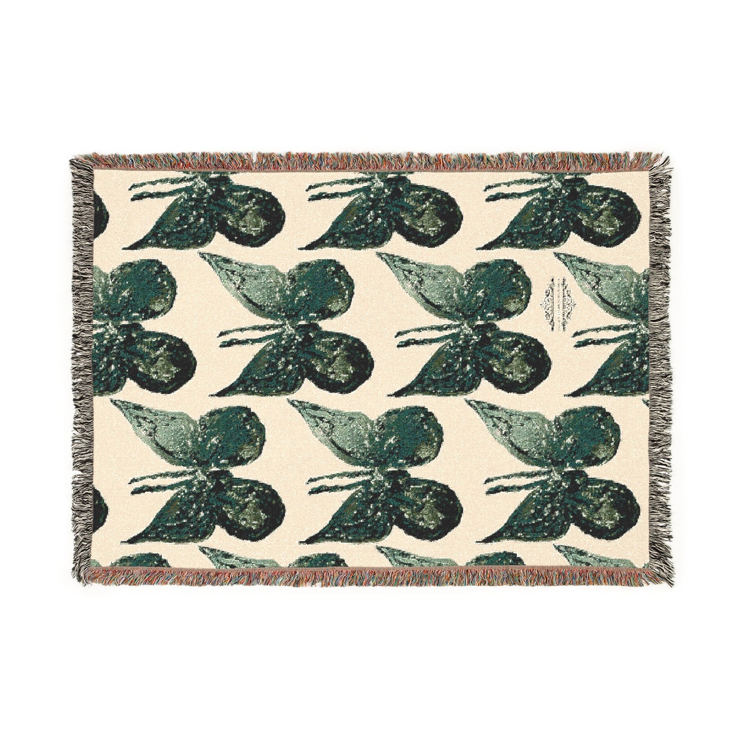 BUTTERFLY WOVEN BLANKET