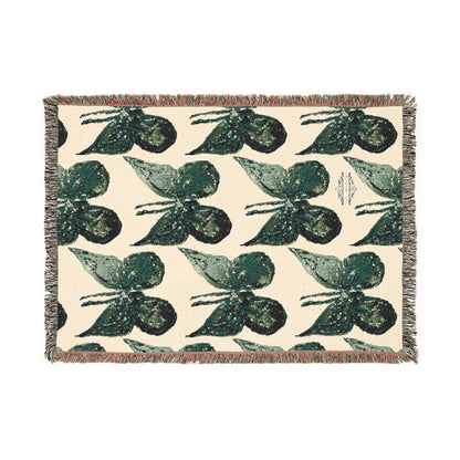 BUTTERFLY WOVEN BLANKET