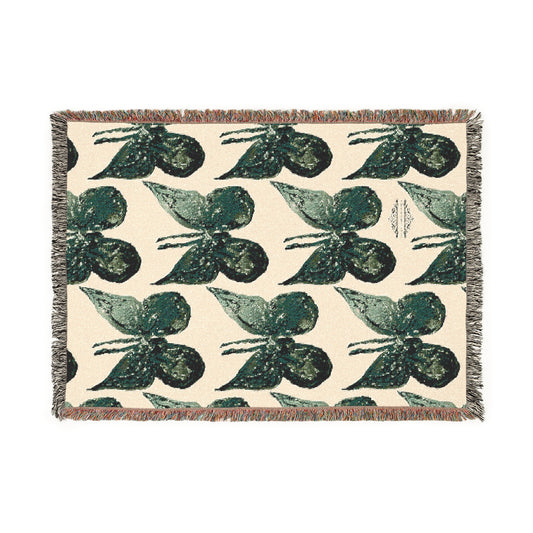 BUTTERFLY WOVEN BLANKET