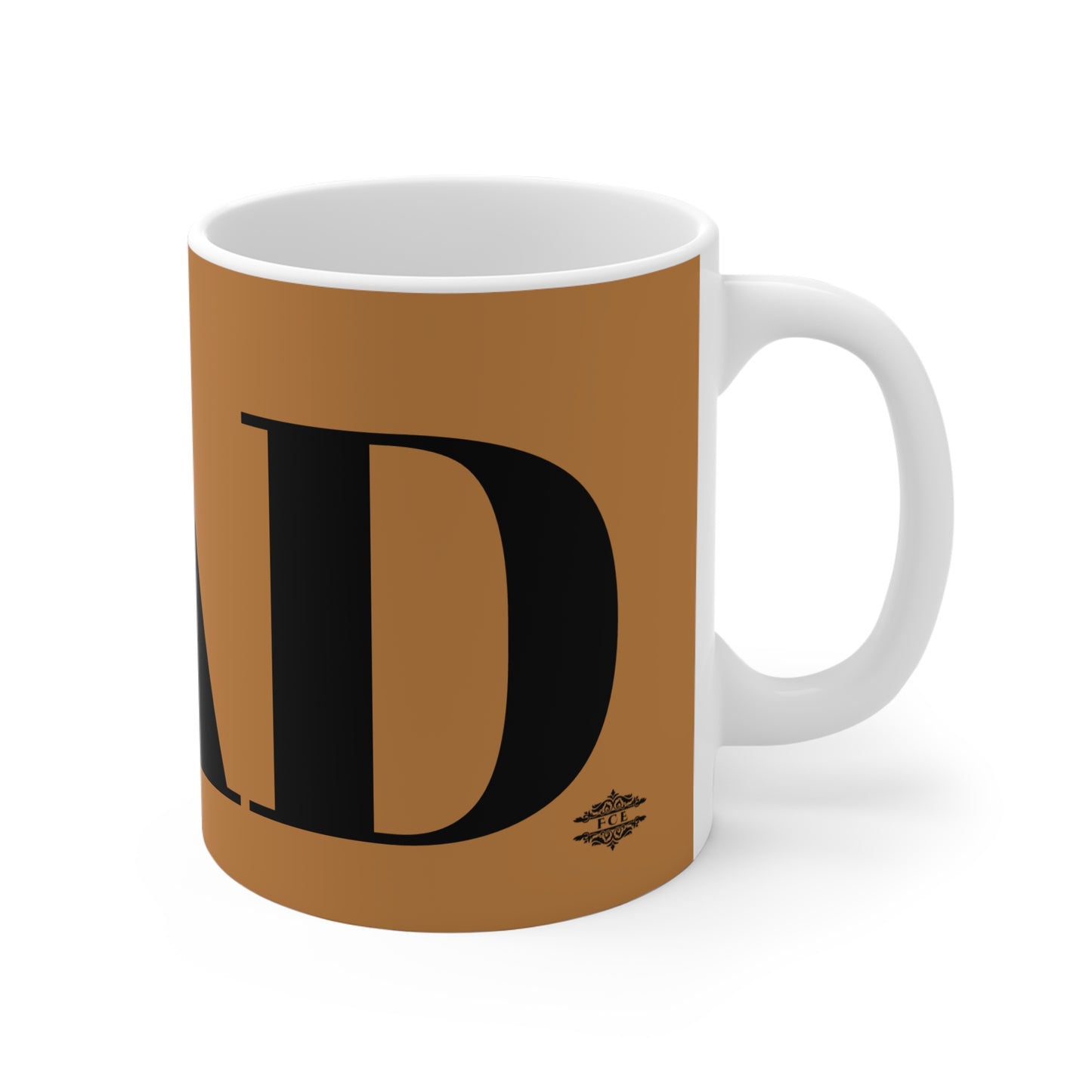 LIGHT BROWN DAD MUG