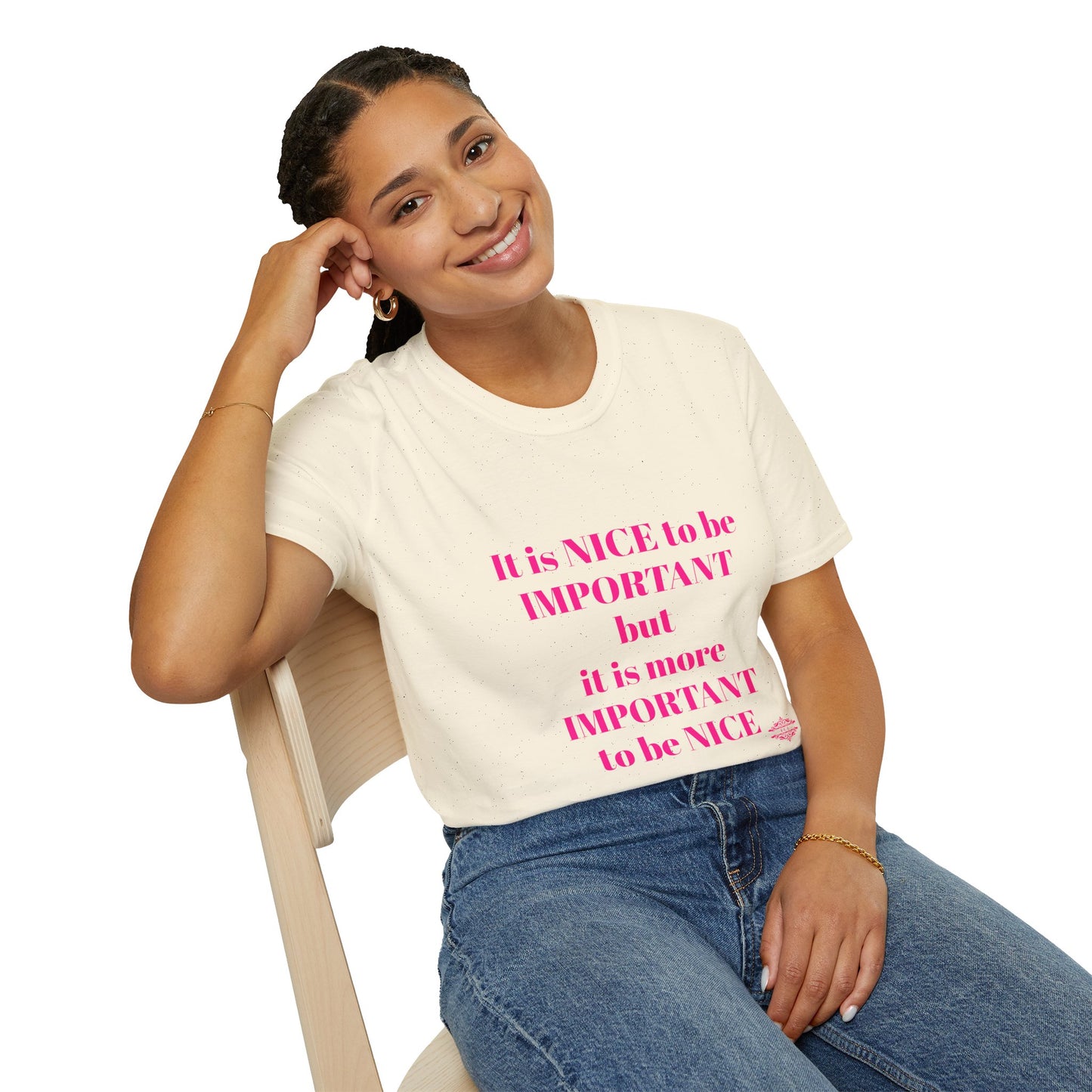 INSPIRATIONAL QUOTE BE NICE TEE