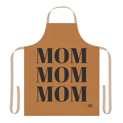 MOM MOM MOM BEIGE APRON
