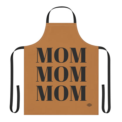 MOM MOM MOM BEIGE APRON