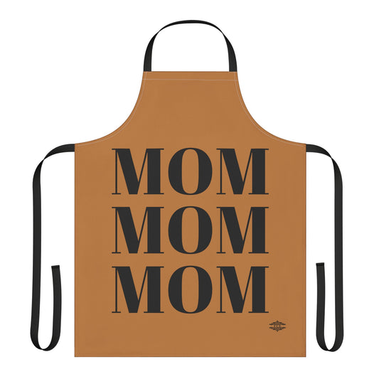 MOM MOM MOM BEIGE APRON