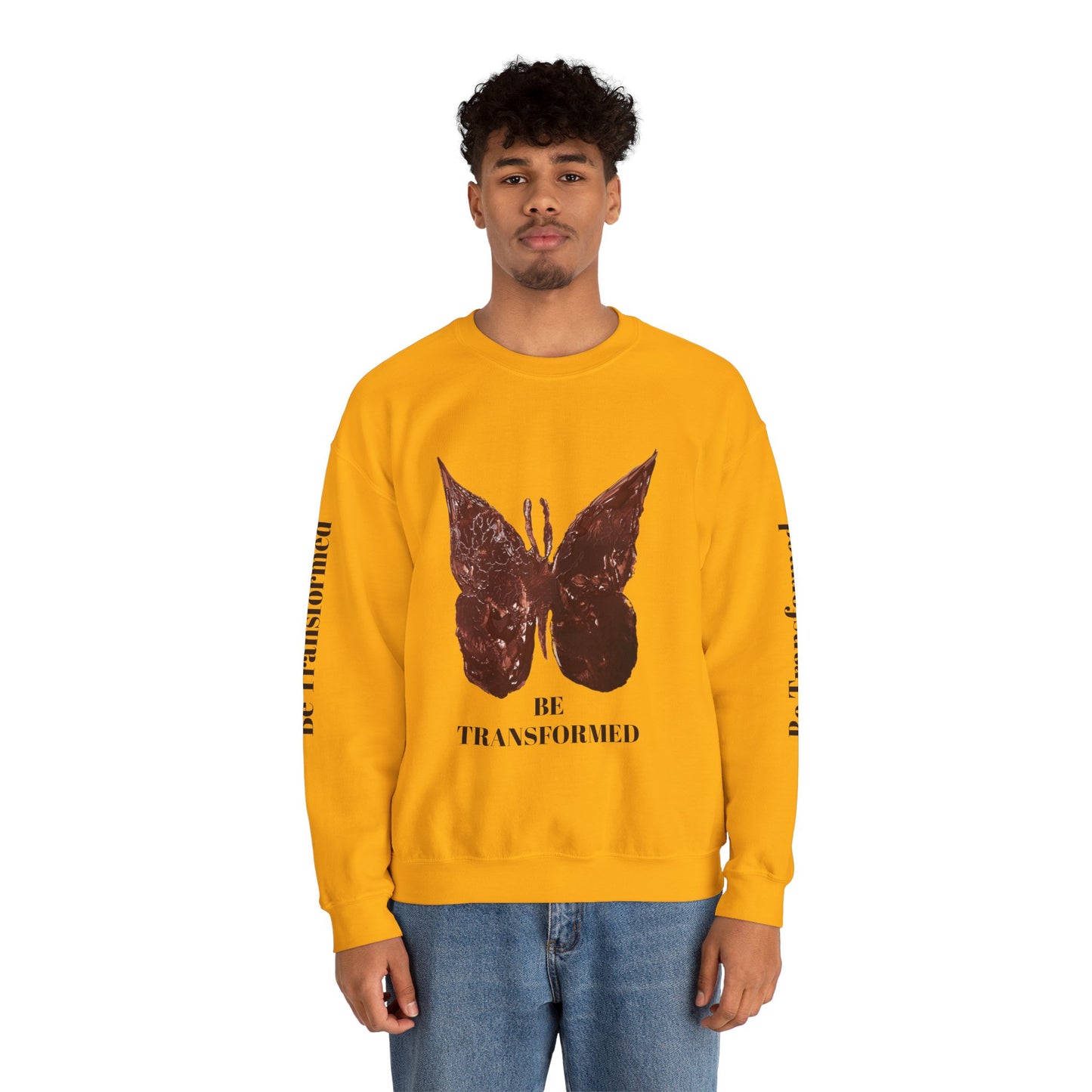 BE TRANSFORMED CREWNECK SWEATSHIRT