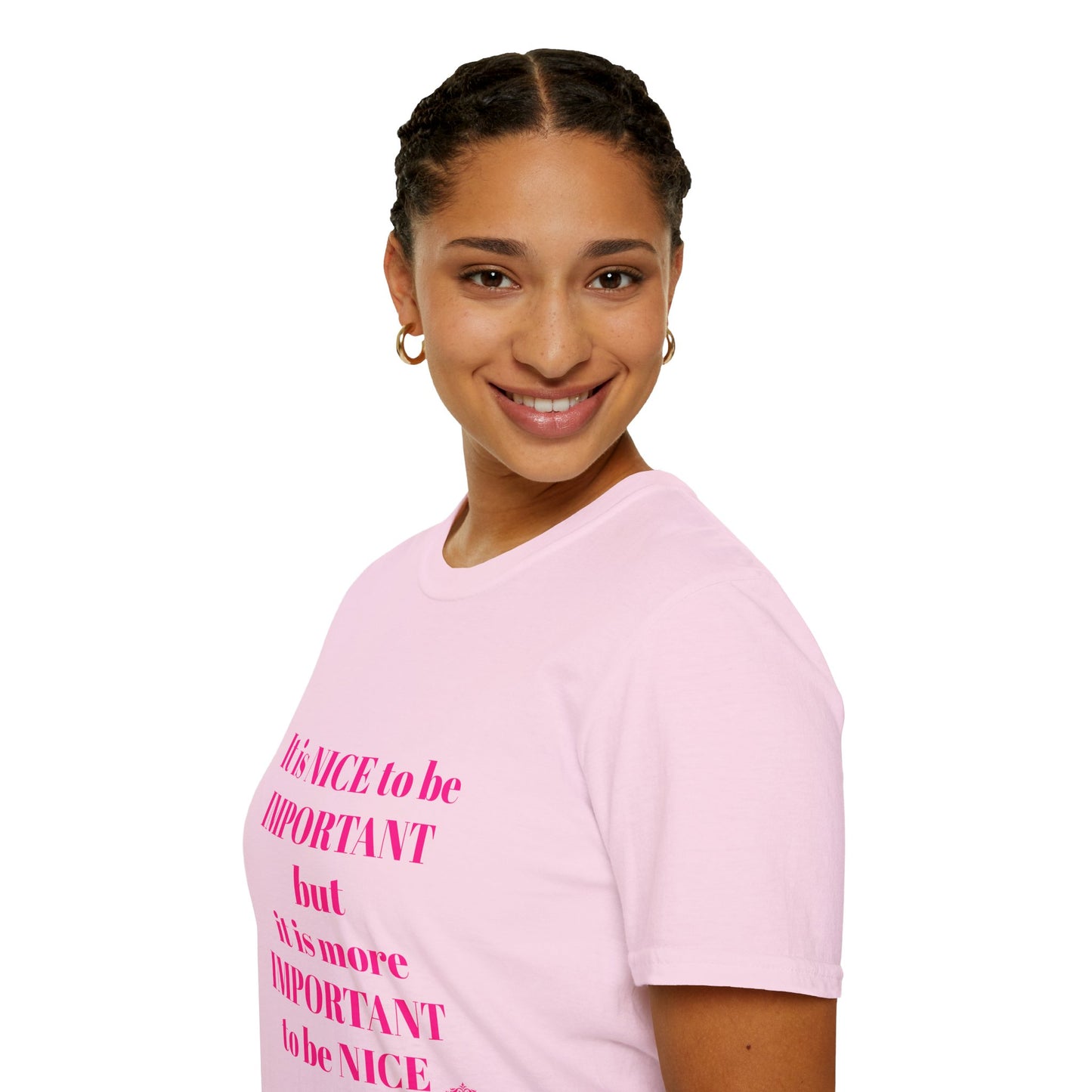 INSPIRATIONAL QUOTE BE NICE TEE
