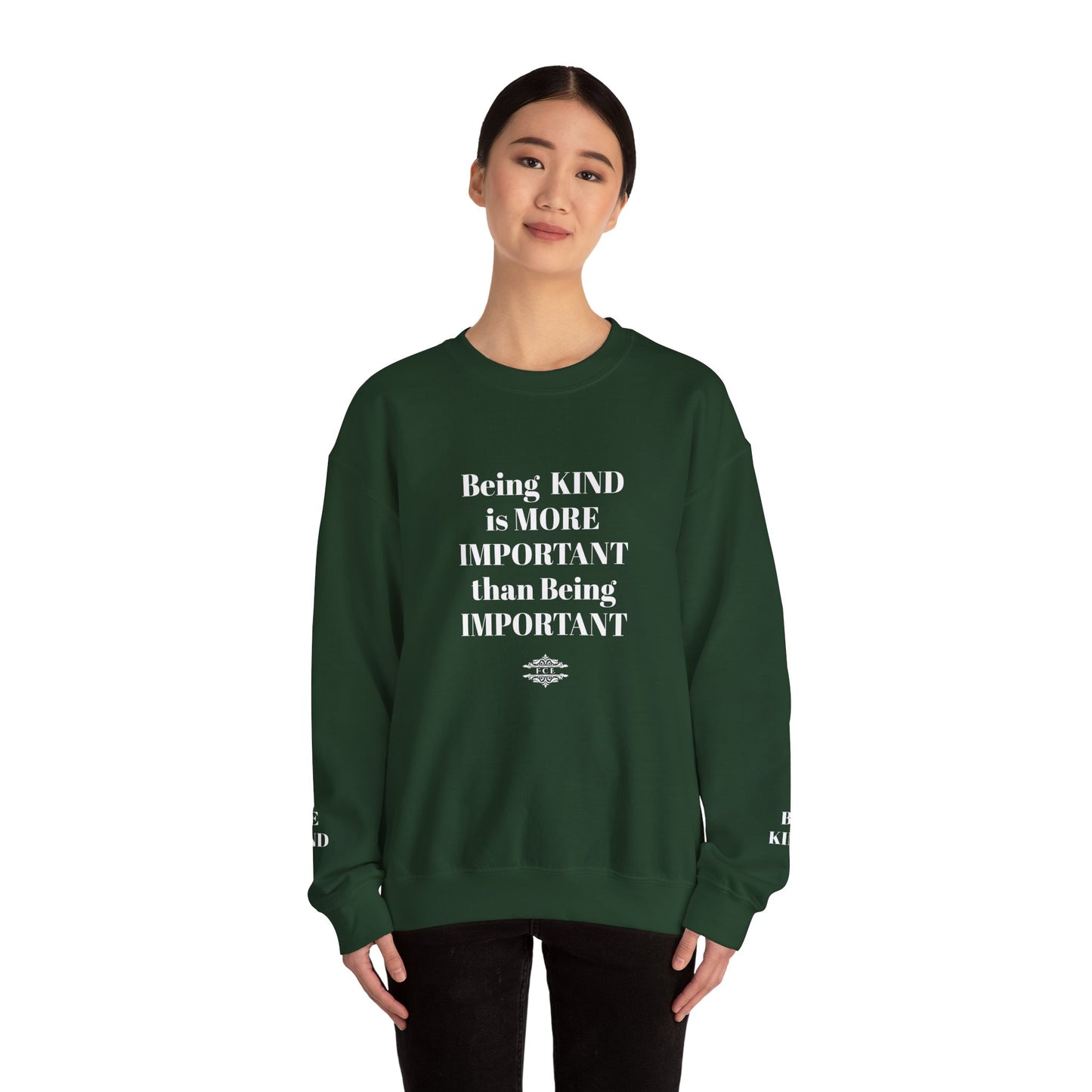 BE KIND CREWNECK SWEATSHIRT