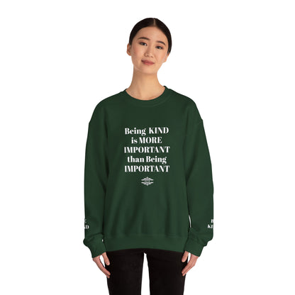 BE KIND CREWNECK SWEATSHIRT