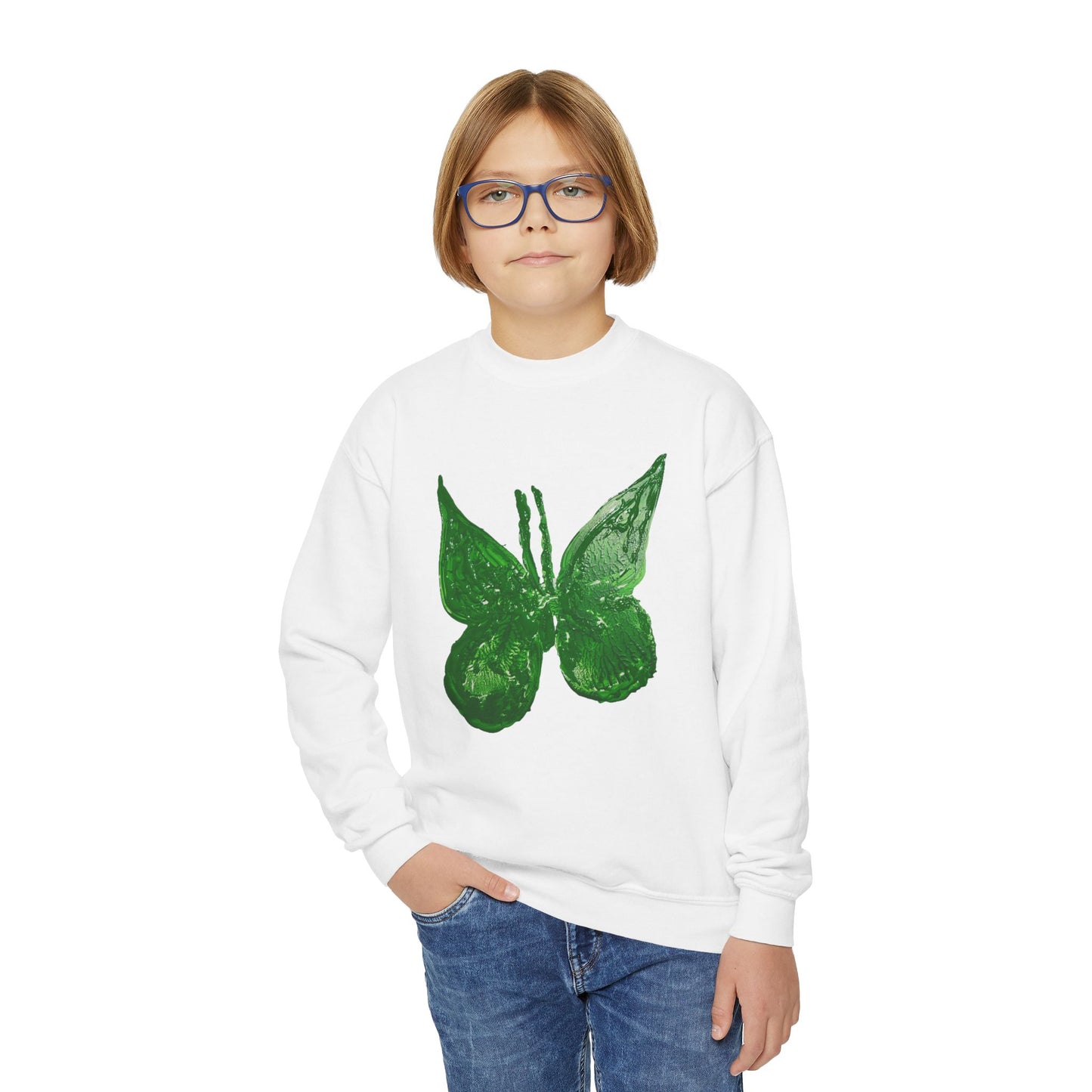 YOUTH BUTTERFLY 'BE TRANSFORMED' INSPIRATIONAL SHIRT