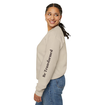 BE TRANSFORMED CREWNECK SWEATSHIRT