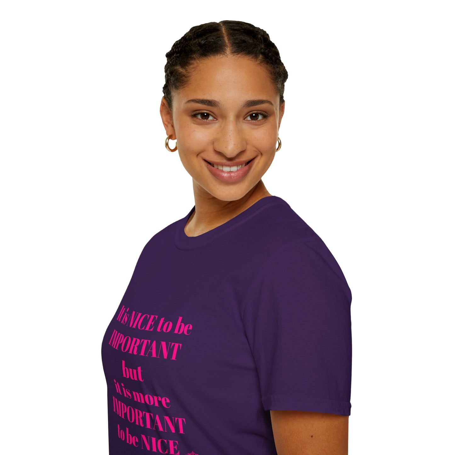 INSPIRATIONAL QUOTE BE NICE TEE