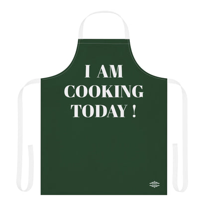 DARK GREEN APRON