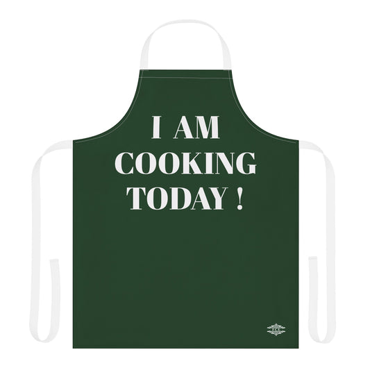 DARK GREEN APRON