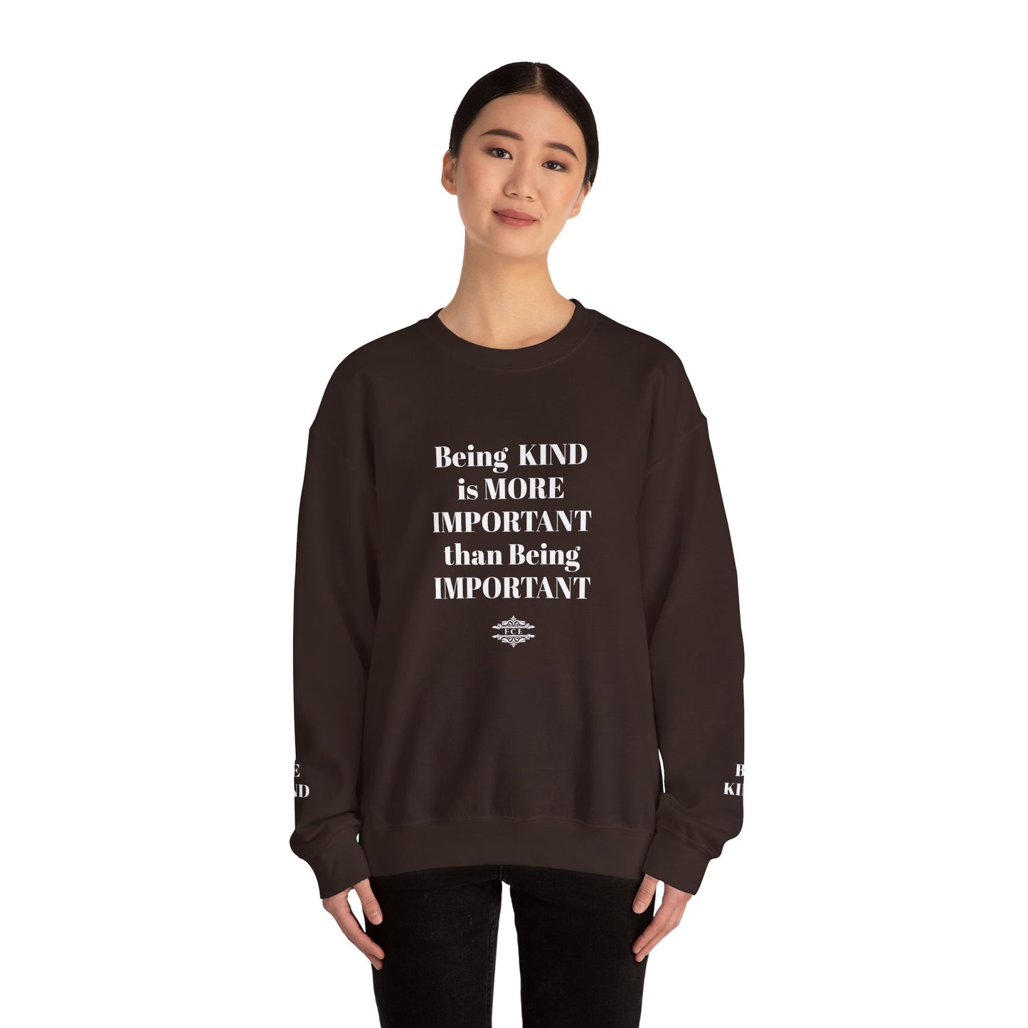BE KIND CREWNECK SWEATSHIRT