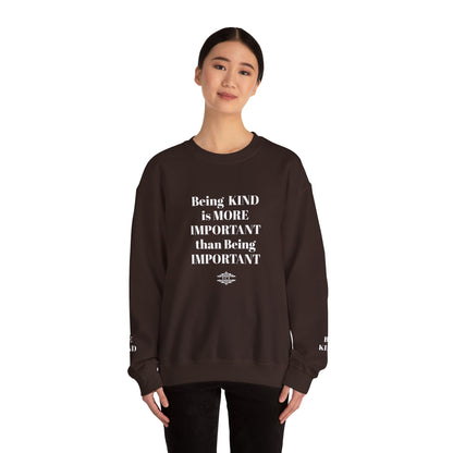 BE KIND CREWNECK SWEATSHIRT