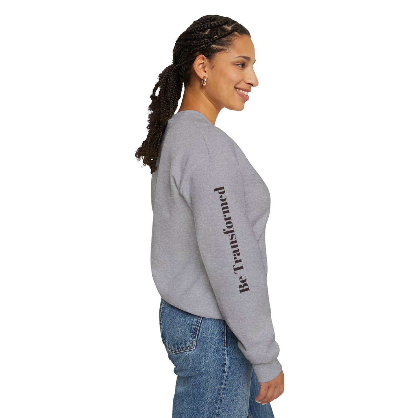 BE TRANSFORMED CREWNECK SWEATSHIRT