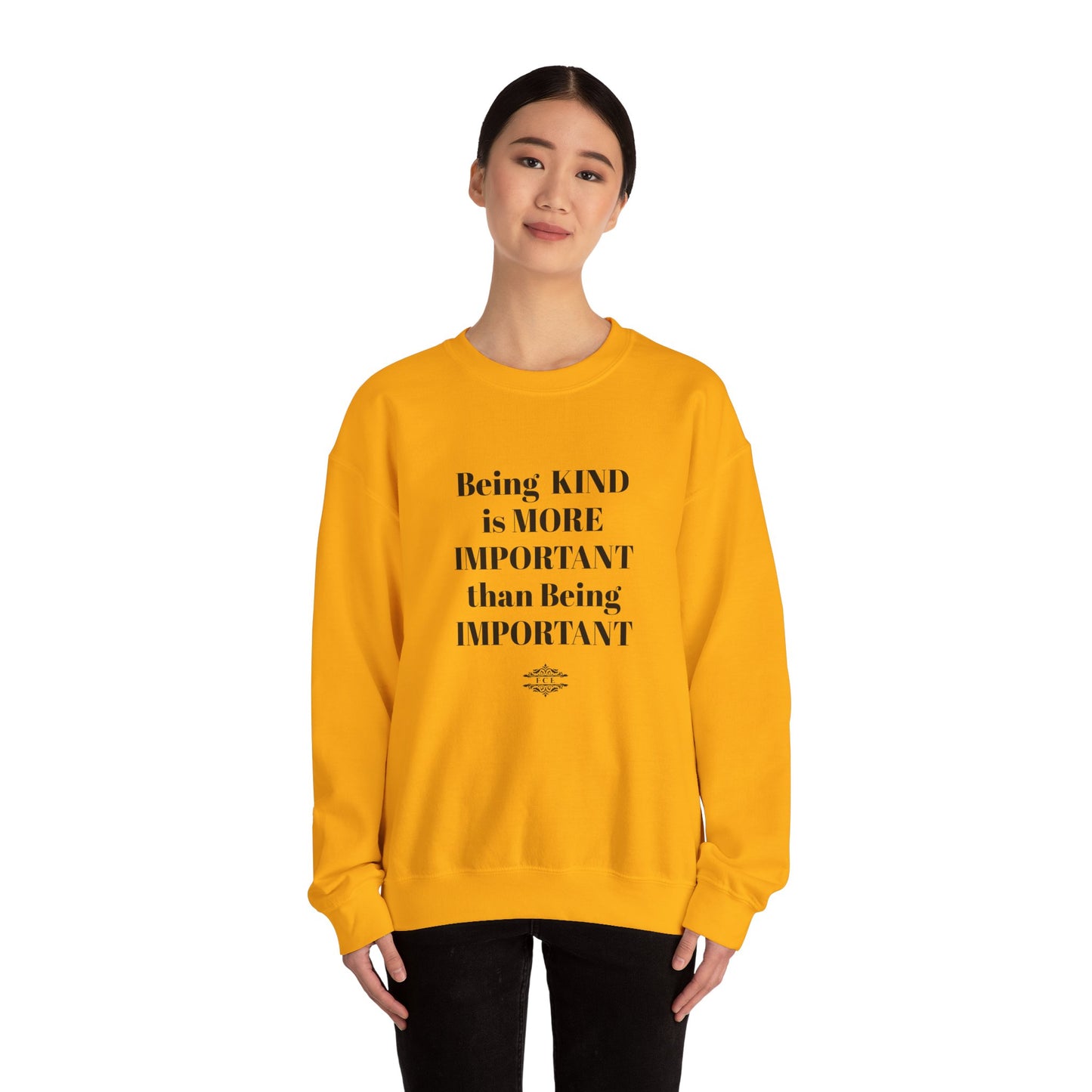 BE KIND CREWNECK SWEATSHIRT