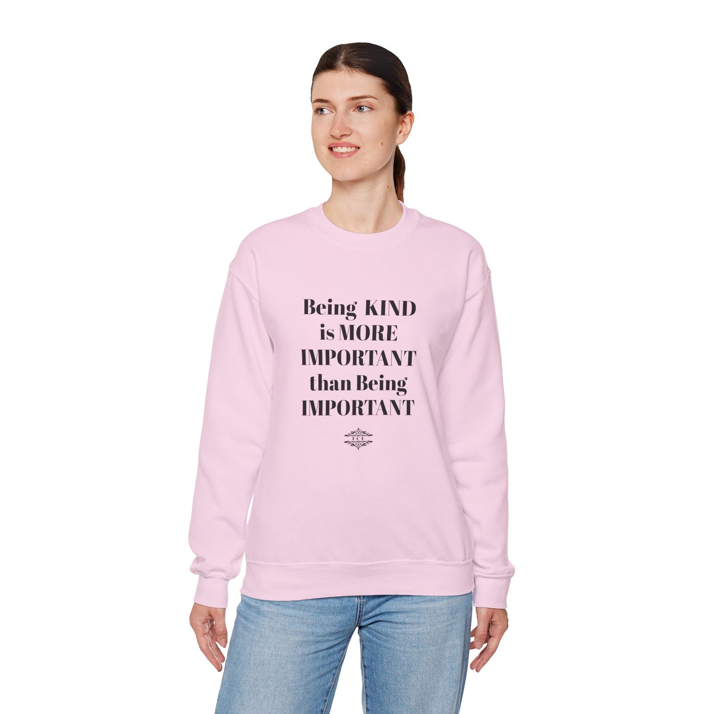 BE KIND CREWNECK SWEATSHIRT
