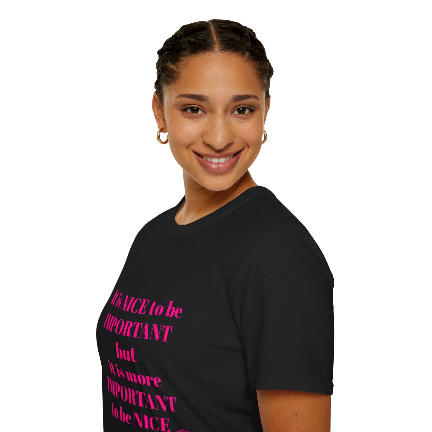 INSPIRATIONAL QUOTE BE NICE TEE