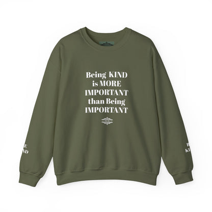 BE KIND CREWNECK SWEATSHIRT