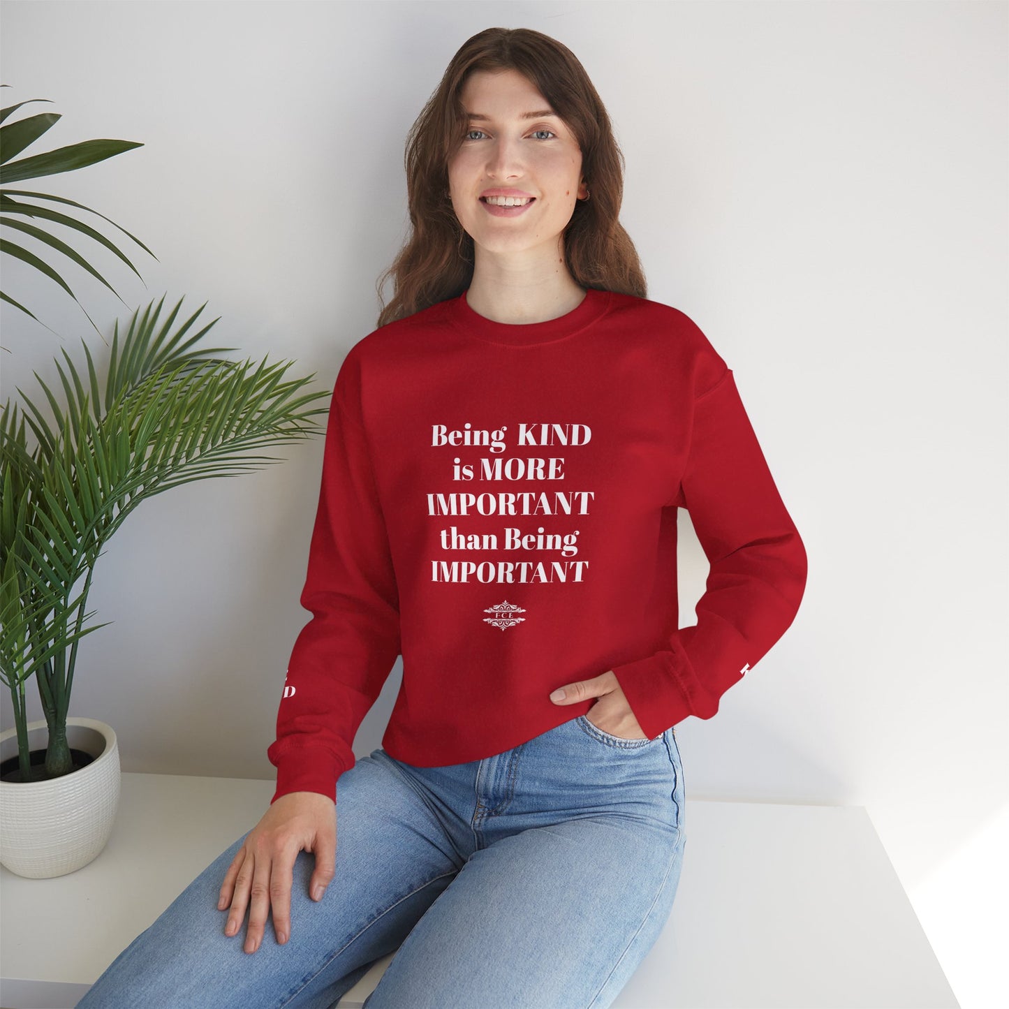BE KIND CREWNECK SWEATSHIRT