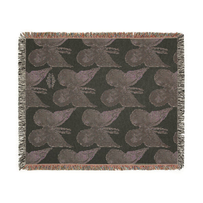 BUTTERFLY WOVEN BLANKET