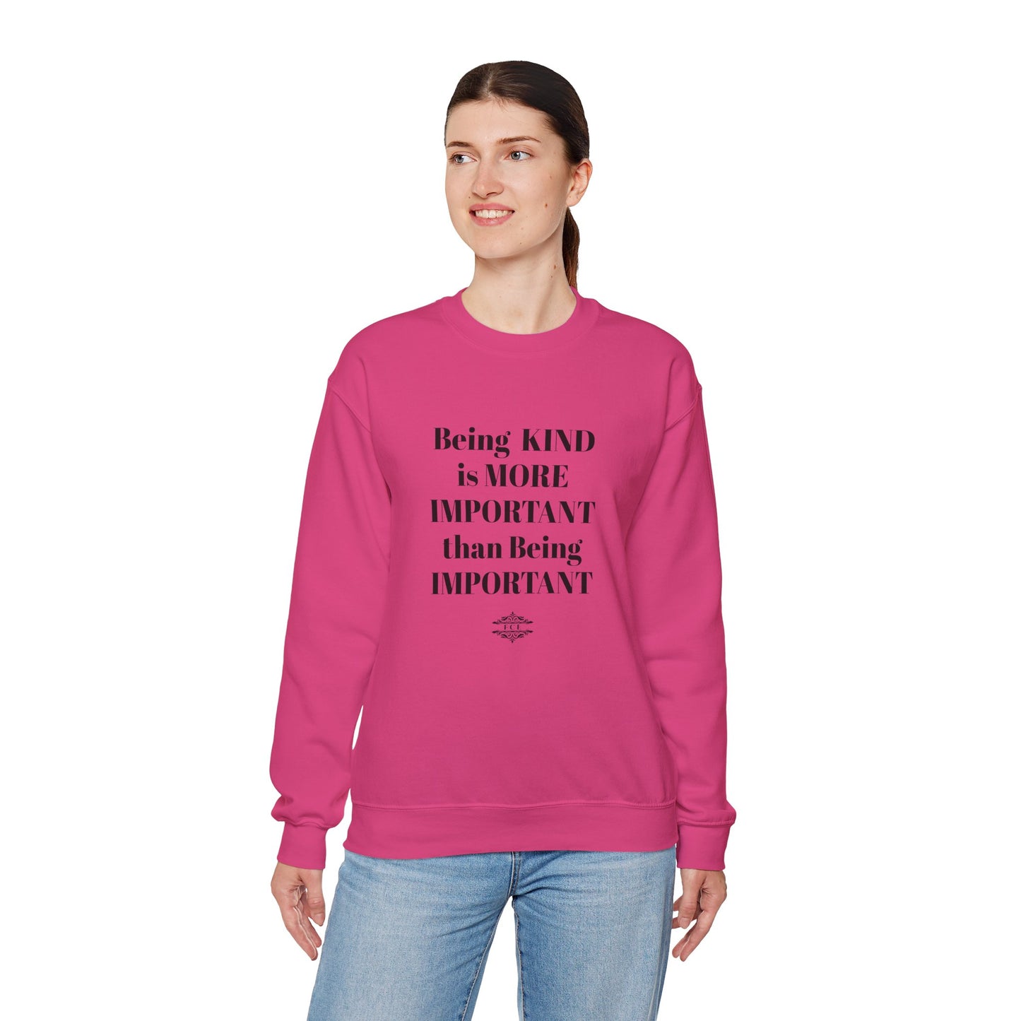 BE KIND CREWNECK SWEATSHIRT
