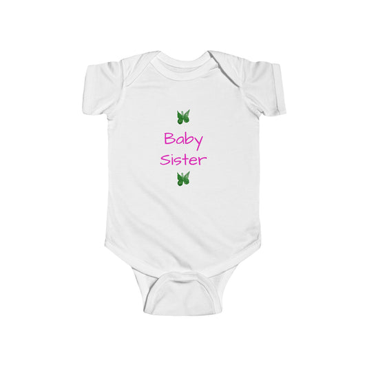 BABY SISTER BUTTERFLIES BODYSUIT