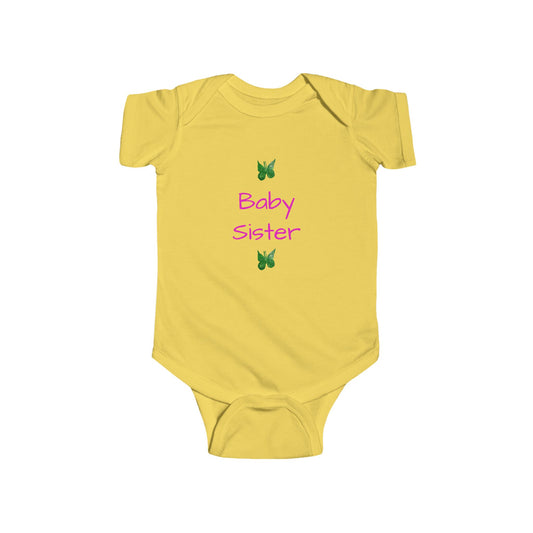 BABY SISTER BUTTERFLIES BODYSUIT