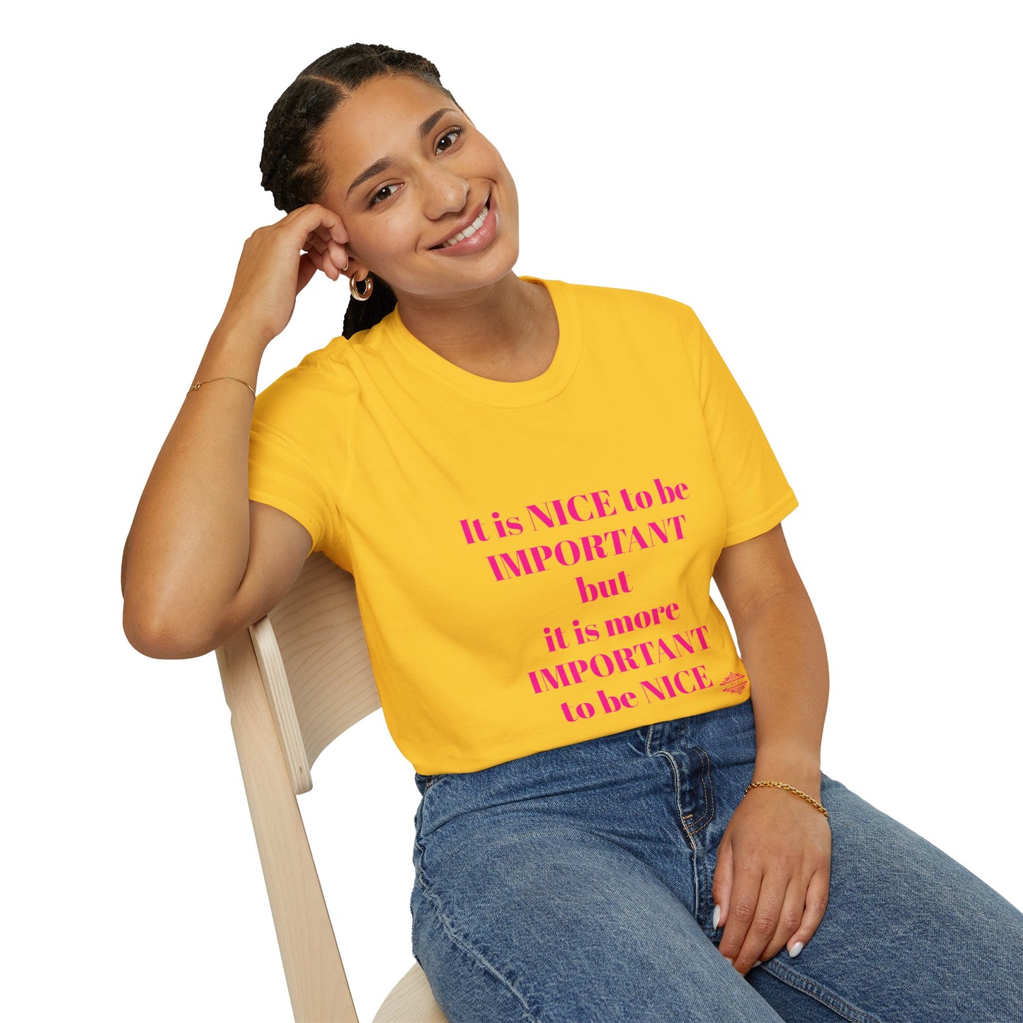 INSPIRATIONAL QUOTE BE NICE TEE