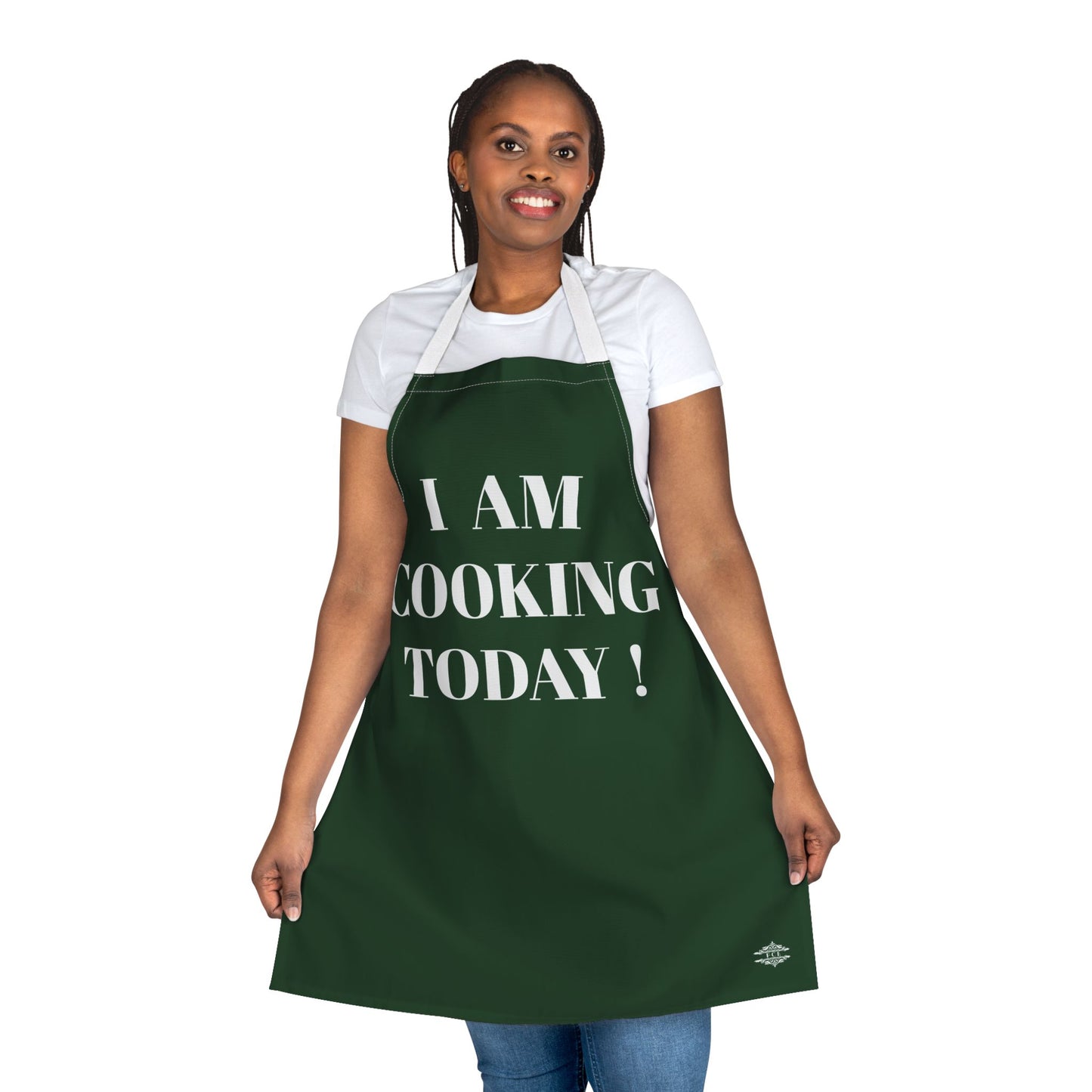 DARK GREEN APRON