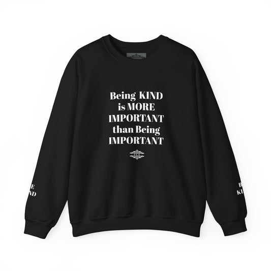 BE KIND CREWNECK SWEATSHIRT