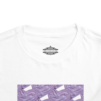 CUTE PURPLE HEART TODDLER TEE
