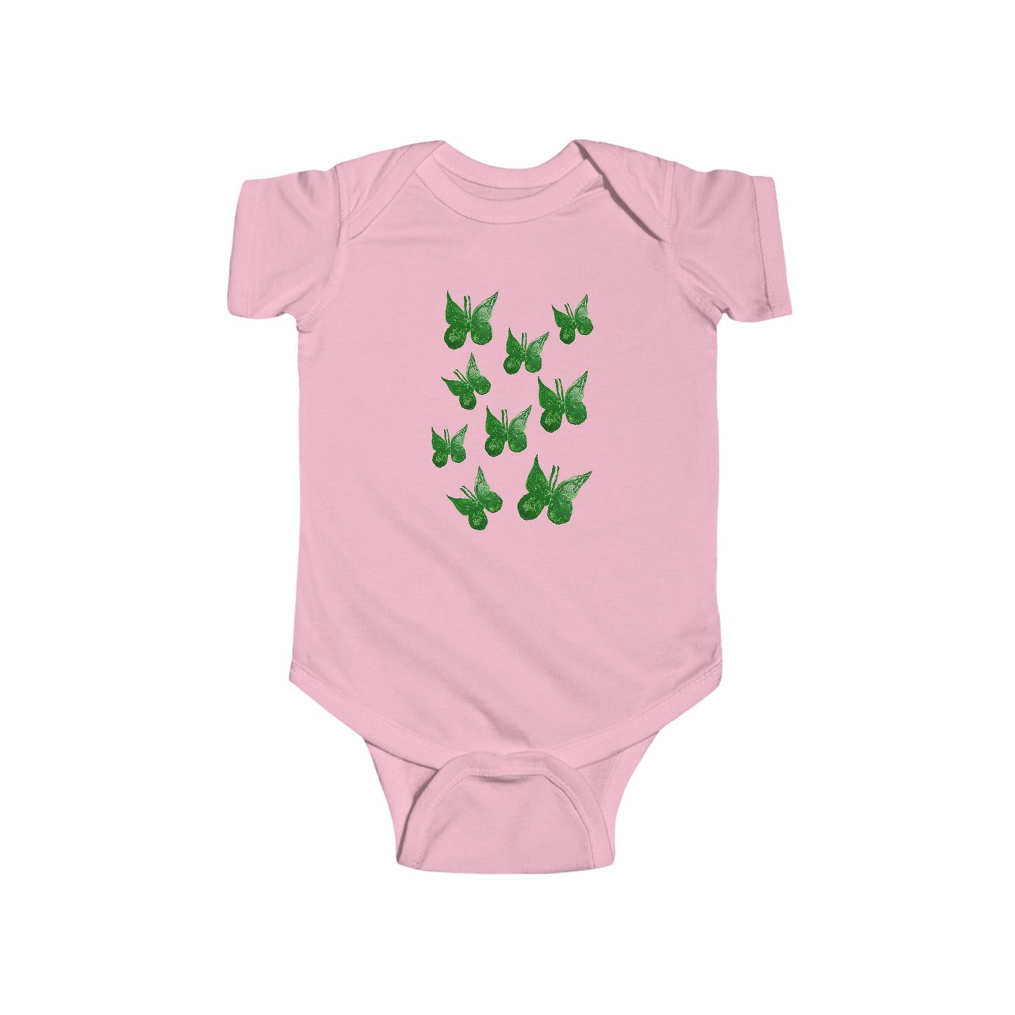 MINI GREEN BUTTERFLIES INFANT BODYSUIT