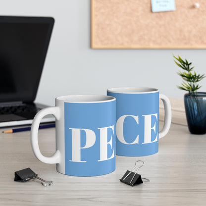 SKY BLUE PEACE MUG