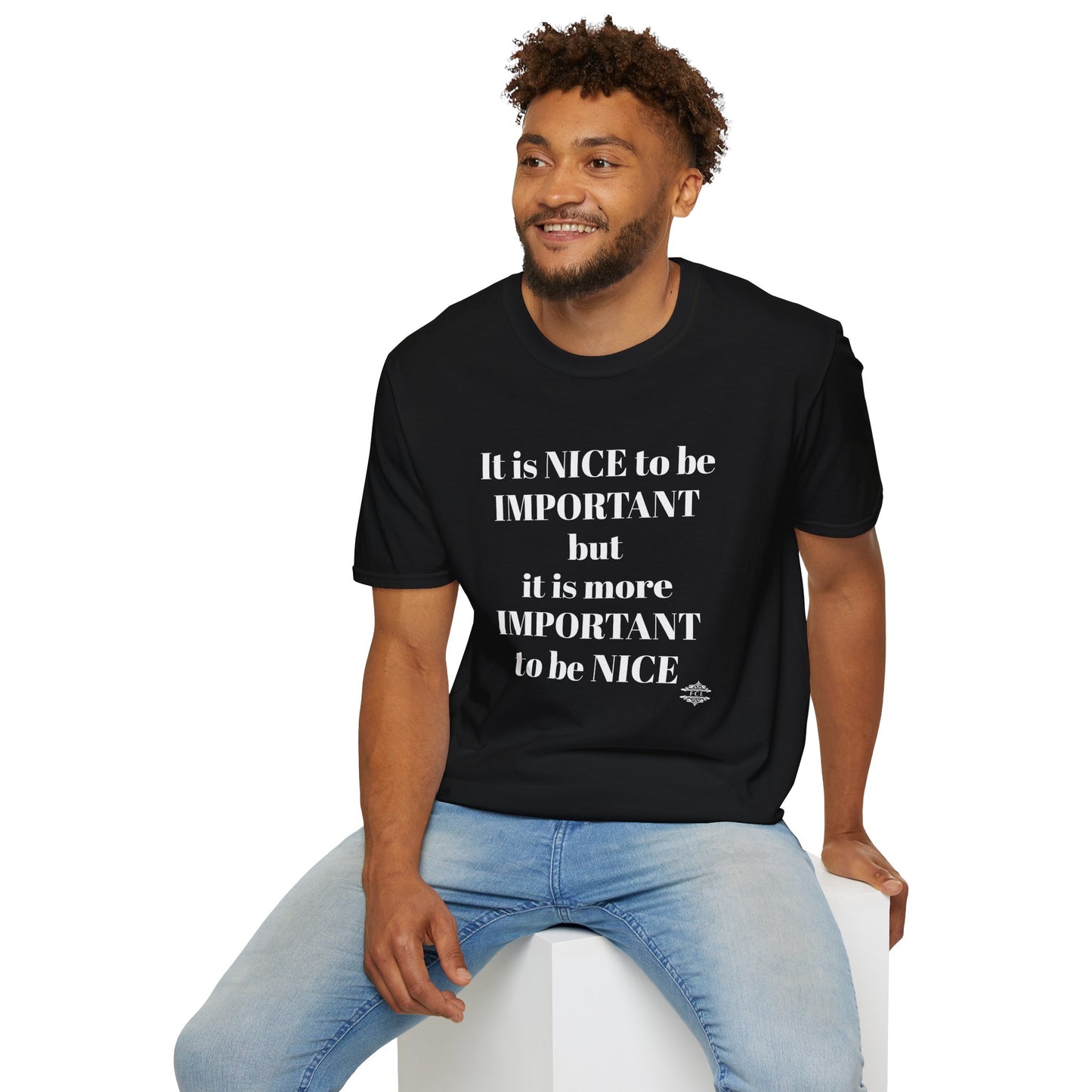 IT IS NICE TO BE IMPORTANT