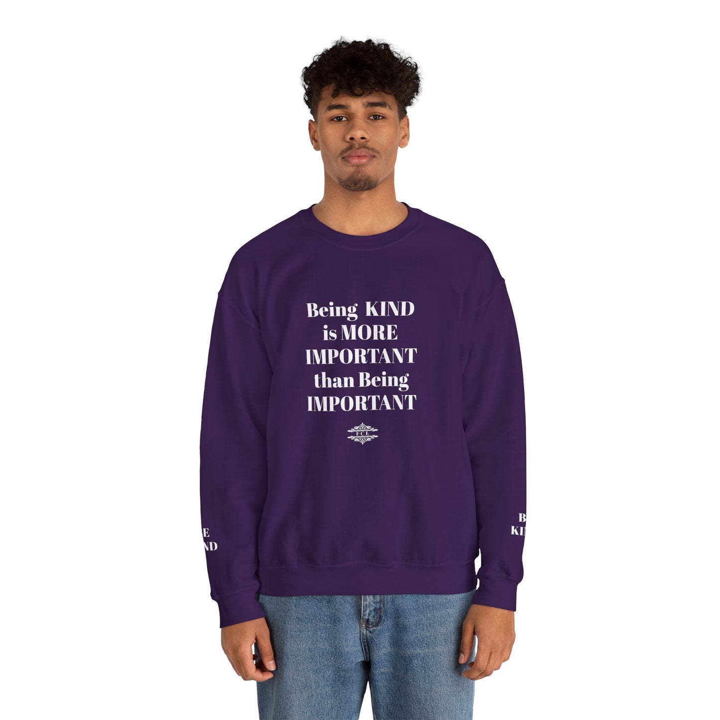 BE KIND CREWNECK SWEATSHIRT